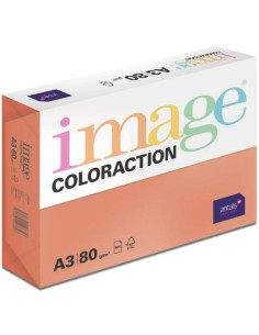 IMAGE PAPEL REPROGRÁFICO COLORACTION DIN A3 80GR PAQUETE 500H ROJO INTENSO