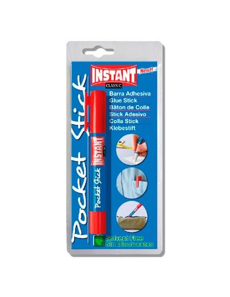 INSTANT PEGAMENTO EN BARRA 5GR POCKET STICK CLASSIC  BLISTER