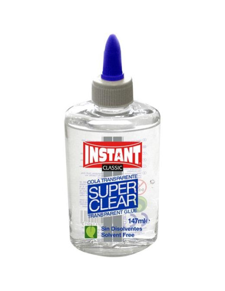 INSTANT COLA SUPERCLEAR BOTELLA 147ML TRANSPARENTE