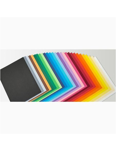 IRIS CARTULINA PACK A 50X65CM 185GR 12 COLORES SURTIDOS