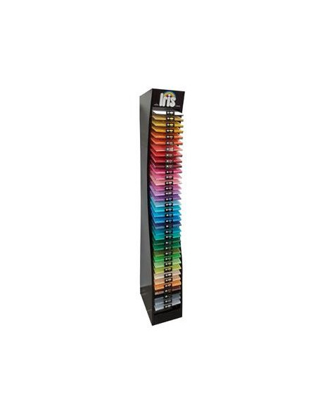 IRIS EXPOSITOR CARTULINA 36 BANDEJAS A4 INCLUYE PACK A B Y C