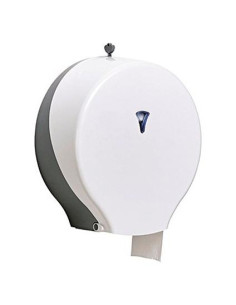 PORTARROLLOS PAPEL HIGIÉNICO INDUSTRIAL ABS BLANCO