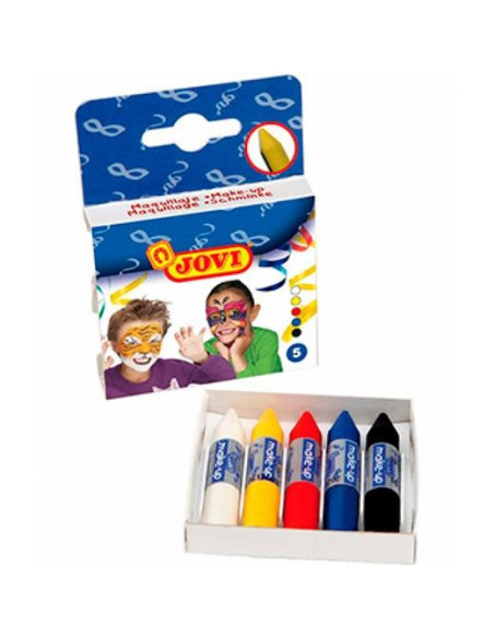 JOVI ESTUCHE 5 BARRAS DE MAQUILLAJE EN BARRA 56GR COLORES SURTIDOS