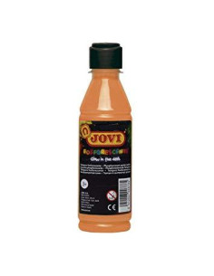JOVI TÉMPERA FOSFORESCENTE NARANJA BOTELLA DE 250ML