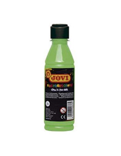 JOVI TÉMPERA FOSFORESCENTE VERDE BOTELLA DE 250ML