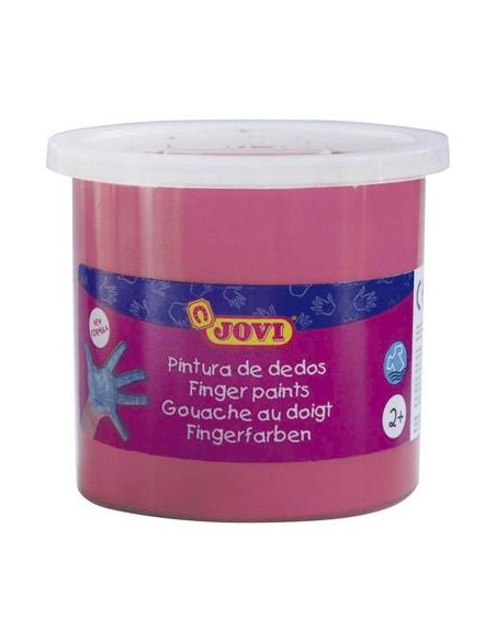 JOVI ESTUCHE 5 BOTES PINTURA DE DEDOS 125ML MAGENTA