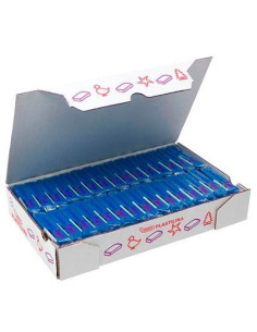 JOVI PLASTILINA SCHOOL PASTILLA 50GR AZUL OSCURO CAJA 30 UD