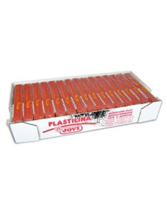 JOVI PLASTILINA SCHOOL PASTILLA 150GR RUBÍ CAJA 15 UD