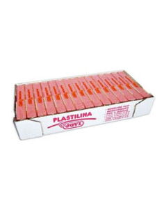 JOVI PLASTILINA SCHOOL PASTILLA 150GR ROSA CAJA 15 UD