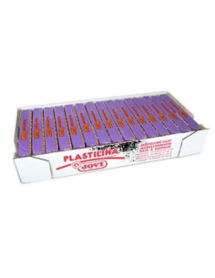 JOVI PLASTILINA SCHOOL PASTILLA 150GR LILA CAJA 15 UD