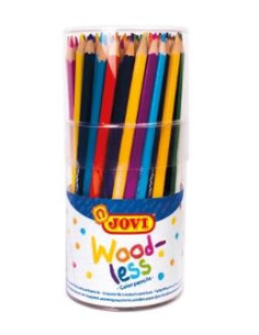 JOVI LÁPICES DE COLORES WOODLESS CSURTIDOS BOTE 84 UD