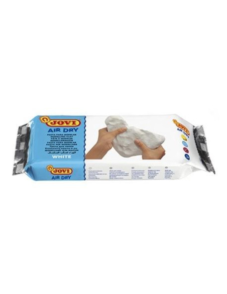 JOVI AIR DRY PASTILLA DE PASTA MODELAR ENDURECE AL AIRE 250 GR BLANCA