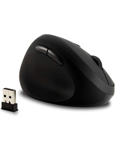 RATON KENSINGTON PRO FIT ERGO PARA ZURDOS OPTICO INALAMBRICO NEGRO