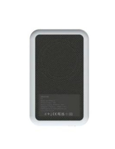 KREAFUNK CARGADOR POWER BANK CON CARGA INALÁMBRICA QI 5K MAH GRIS