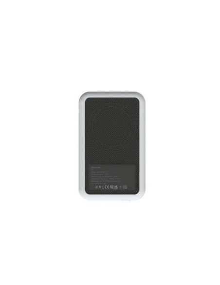 KREAFUNK CARGADOR POWER BANK CON CARGA INALÁMBRICA QI 5K MAH GRIS