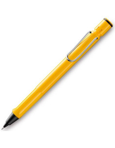 LAMY PORTAMINAS SAFARI 05 CON CLIP METÁLICO Y GOMA DE BORRAR AMARILLO