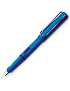 LAMY PLUMA ESTILOGRÁFICA SAFARI 014M TINTA AZUL PUNTA M AZUL