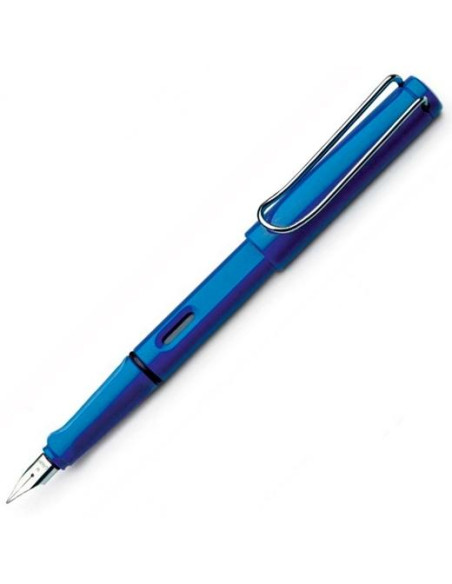LAMY PLUMA ESTILOGRÁFICA SAFARI 014M TINTA AZUL PUNTA M AZUL