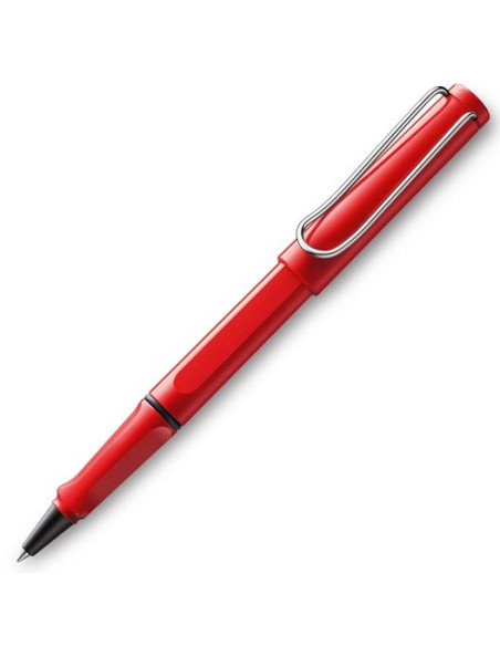LAMY ROLLER BALL SAFARI RED 316M PUNTA M TINTA AZUL CUERPO ROJO ESTUCHE 1 UD