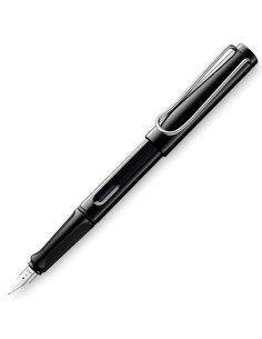 LAMY PLUMA ESTILOGRÁFICA SAFARI 019M TINTA AZUL PUNTA M NEGRO
