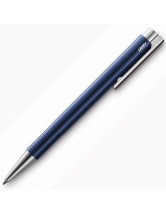 LAMY BOLÍGRAFO LOGO M BLUE PUNTA B PLÁSTICO AZUL Y ACERO PULIDO