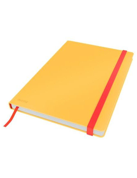 LEITZ CUADERNO DE NOTAS COSY TOUCH 80H CUADRICULADO TDURA CIERRE CGOMA DIN B5 AMARILLO