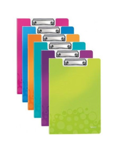 LEITZ CARPETA MINICLIP WOW A4 CON TAPA POLYFOAM PACK 10 UD CSURTIDOS