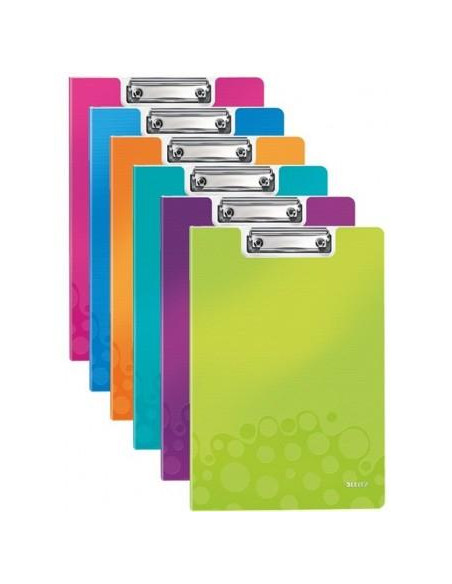LEITZ CARPETA MINICLIP WOW A4 CON TAPA POLYFOAM PACK 10 UD CSURTIDOS