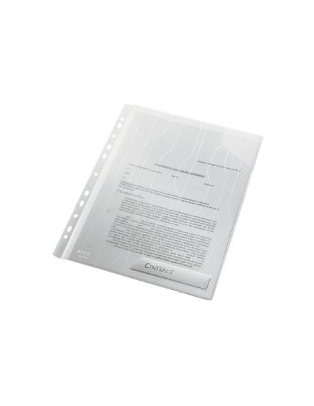 LEITZ DOSSIER COMBIFILE PP 200 MICRAS CONTRATAPA RÍGIDA 700 MICRAS A4 CLARO - BOLSA DE 3U