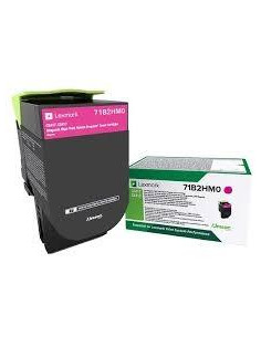 LEXMARK TONER MAGENTA CSCX 417 517 - GRAN RENDIMIENTO RETORNABLE