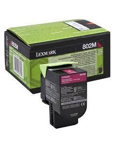 LEXMARK 802M TONER RETORNABLE MAGENTA 1K