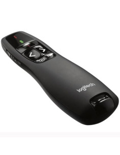 LOGITECH PUNTERO R400 LASER ROJO INALÁMBRICO NEGRO