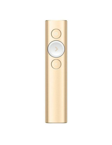 SPOTLIGHT PRESENTATION REMOTE APUNTADOR INALÁMBRICOS BLUETOOTHRF ORO