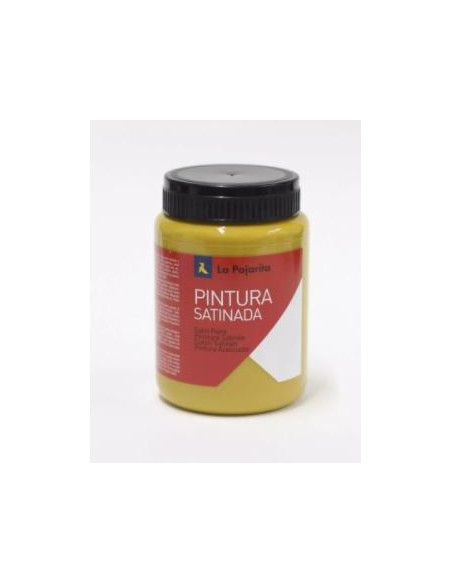 LA PAJARITA TÉMPERA ESCOLAR BOTE DE 35ML SATINADA AMARILLO OXIDO L-03