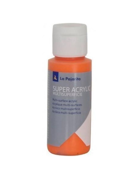 LA PAJARITA PINTURA SUPER ACRYLIC A-07 60ML NARANJA