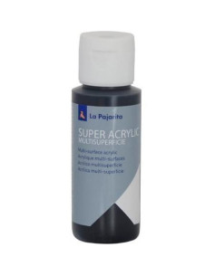 LA PAJARITA PINTURA SUPER ACRYLIC A-45 60ML NEGRO