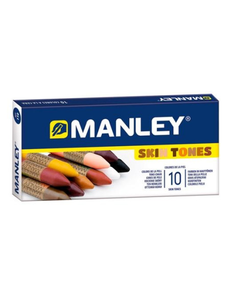 CERAS MANLEY COLORES DE LA PIEL ESTUCHE DE 10