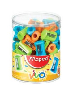 MAPED AFILALÁPICES VIVO 1 AGUJERO CSURTIDOS BOTE EXPOSITOR DE 75U