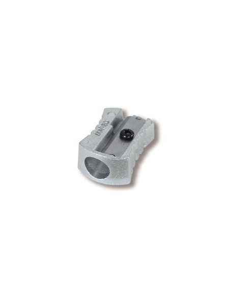 MAPED SACAPUNTAS METÁLICO CLASSIC 1 AGUJERO PLATA C20U