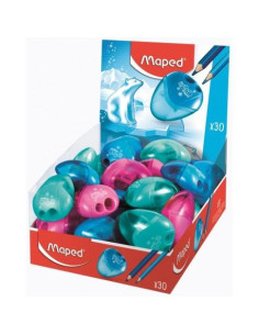 MAPED AFILALÁPICES I-GLOO 2 AGUJEROS CSURTIDOS CAJA EXPOSITORA DE 30U