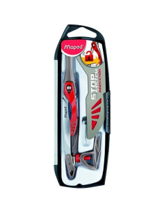 MAPED STOP SYSTEM INNOVACION COMPAS CON MINA  PACK DE MINAS  ADAPTADOR