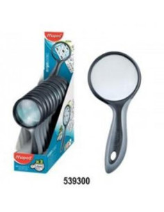 MAPED LUPA REDONDA DE LECTURA ERGOLOGIC DIÁMETRO 75 MM AUMENTO X3