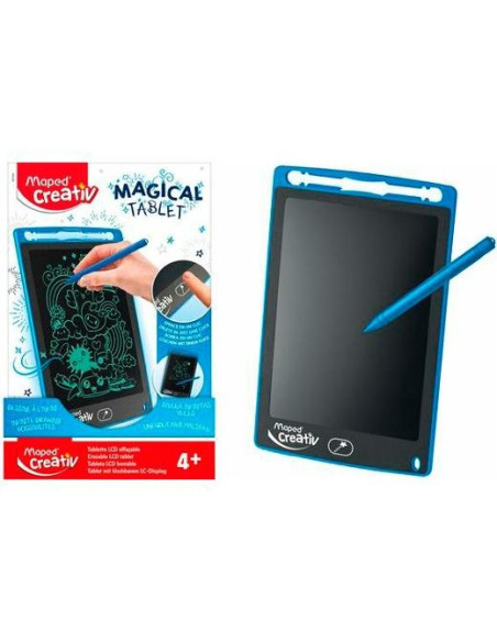 MAPED TABLERO DE LECTURA Y ESCRITURA MAGICAL TABLET CON PANTALLA LCD 4 AÑOS