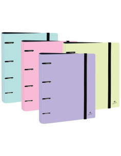 MARIOLA CARPEBLOCK ANILLAS MIXTAS 4X40MM CRECAMBIO 100H 90GR 6 SEPARADORES PLÁSTICO POLYFOAM PASTEL