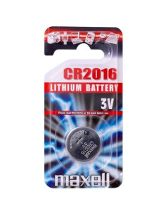 MAXELL PILAS PLANAS DE LITIO 3V - CR2016