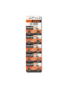 MAXELL PILAS PLANAS ALCALINAS 15V LIBRE DE MERCURIO - LR44 A76 AG13 357 BLISTER 10U