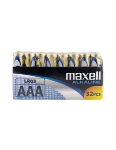 MAXELL PILAS ALCALINAS AAA - LR03- PACK 32 UDS