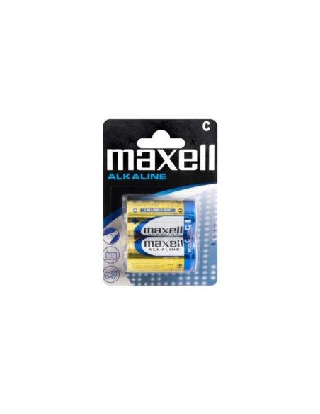 MAXELL PILAS ALCALINAS C - LR14 - PACK 2 UDS