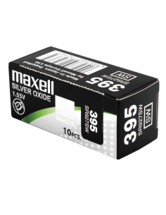 MAXELL MICRO PILAS PLANAS ÓXIDO DE PLATA 155V - SR0927SW 395 CAJA 10U