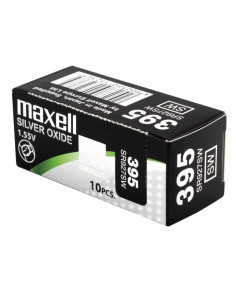 MAXELL MICRO PILAS PLANAS ÓXIDO DE PLATA 155V - SR0936SW 394 CAJA 10U